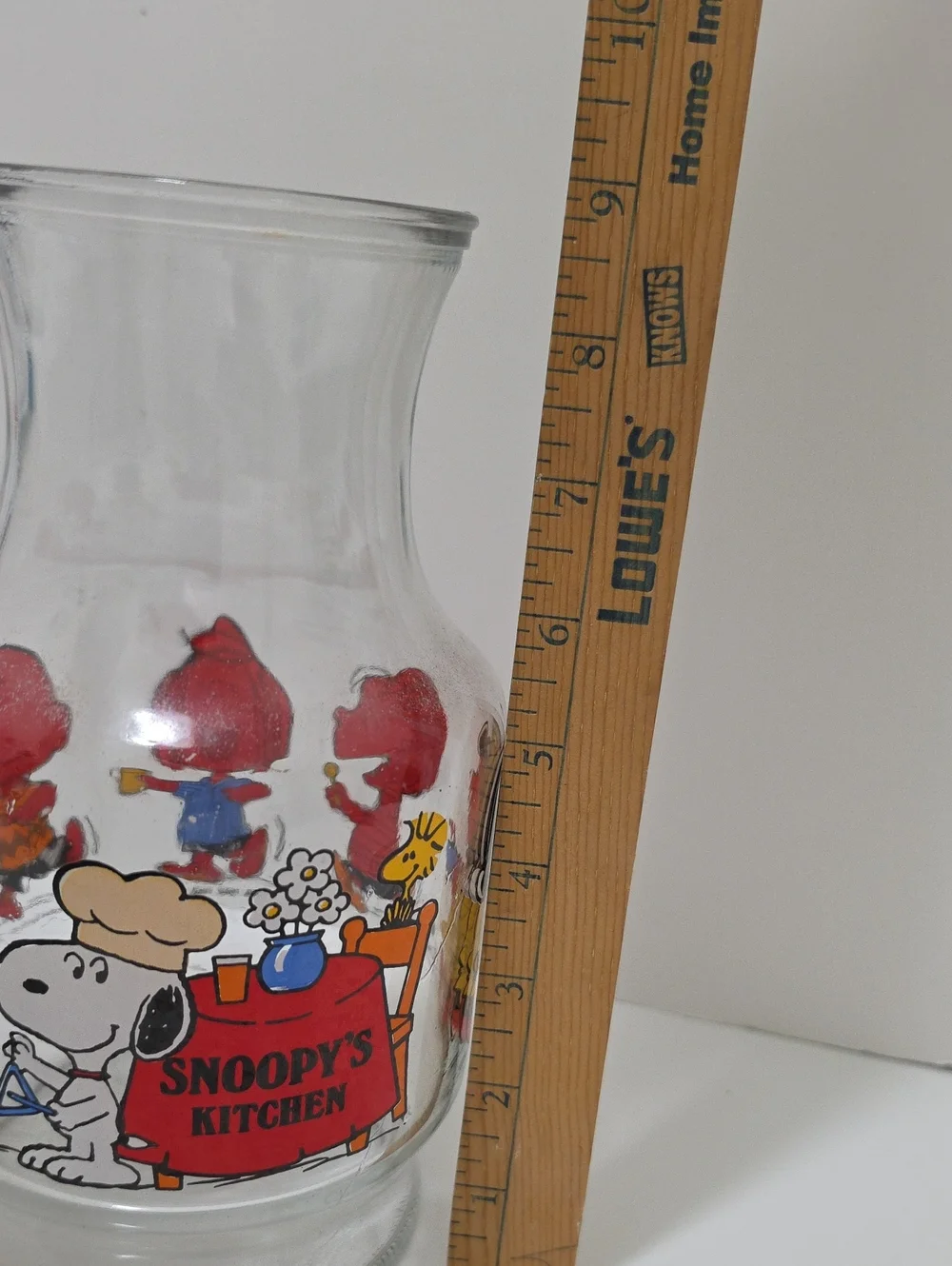 Snoopy's Kitchen Glass Jar with Lid